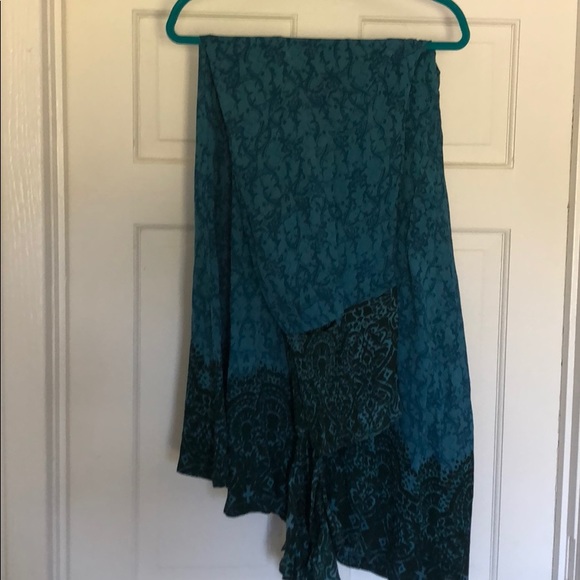 Free People Midsummers Dream Romper. Blue. Small - Picture 4 of 7